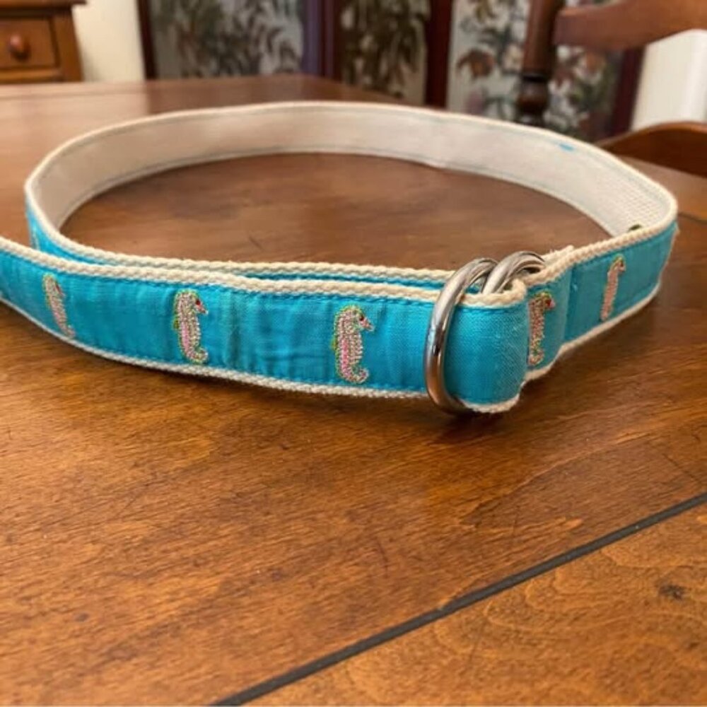 Vintage C.J. Laing Embroidered Belt Size L